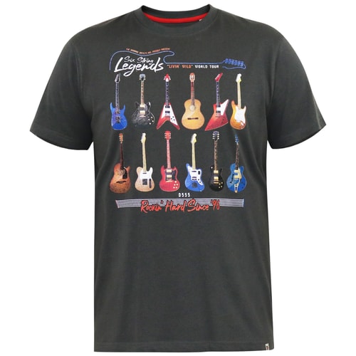 D555 Jaiden Six String Legends Print Khaki